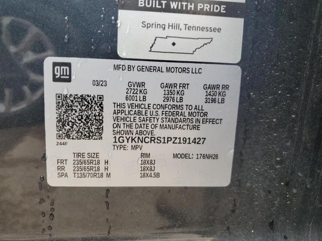 Photo 12 VIN: 1GYKNCRS1PZ191427 - CADILLAC XT5 PREMIU 