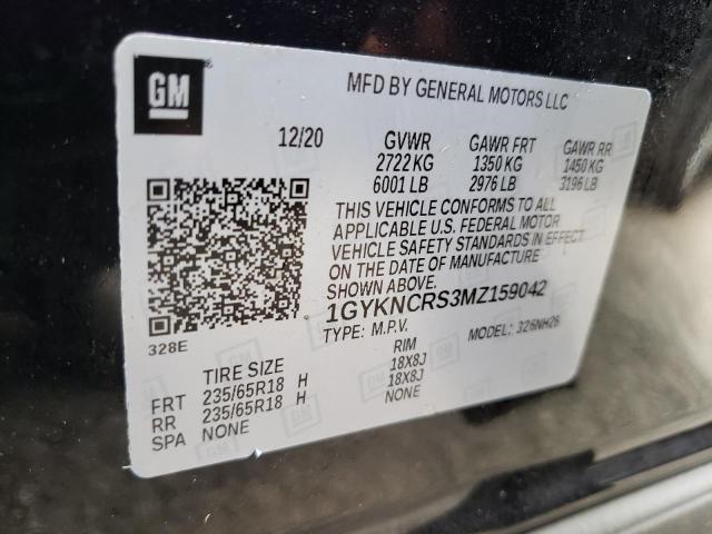 Photo 9 VIN: 1GYKNCRS3MZ159042 - CADILLAC XT5 PREMIU 