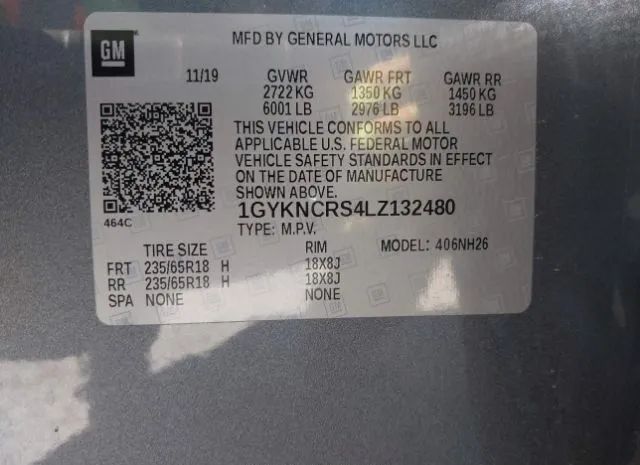 Photo 8 VIN: 1GYKNCRS4LZ132480 - CADILLAC XT5 