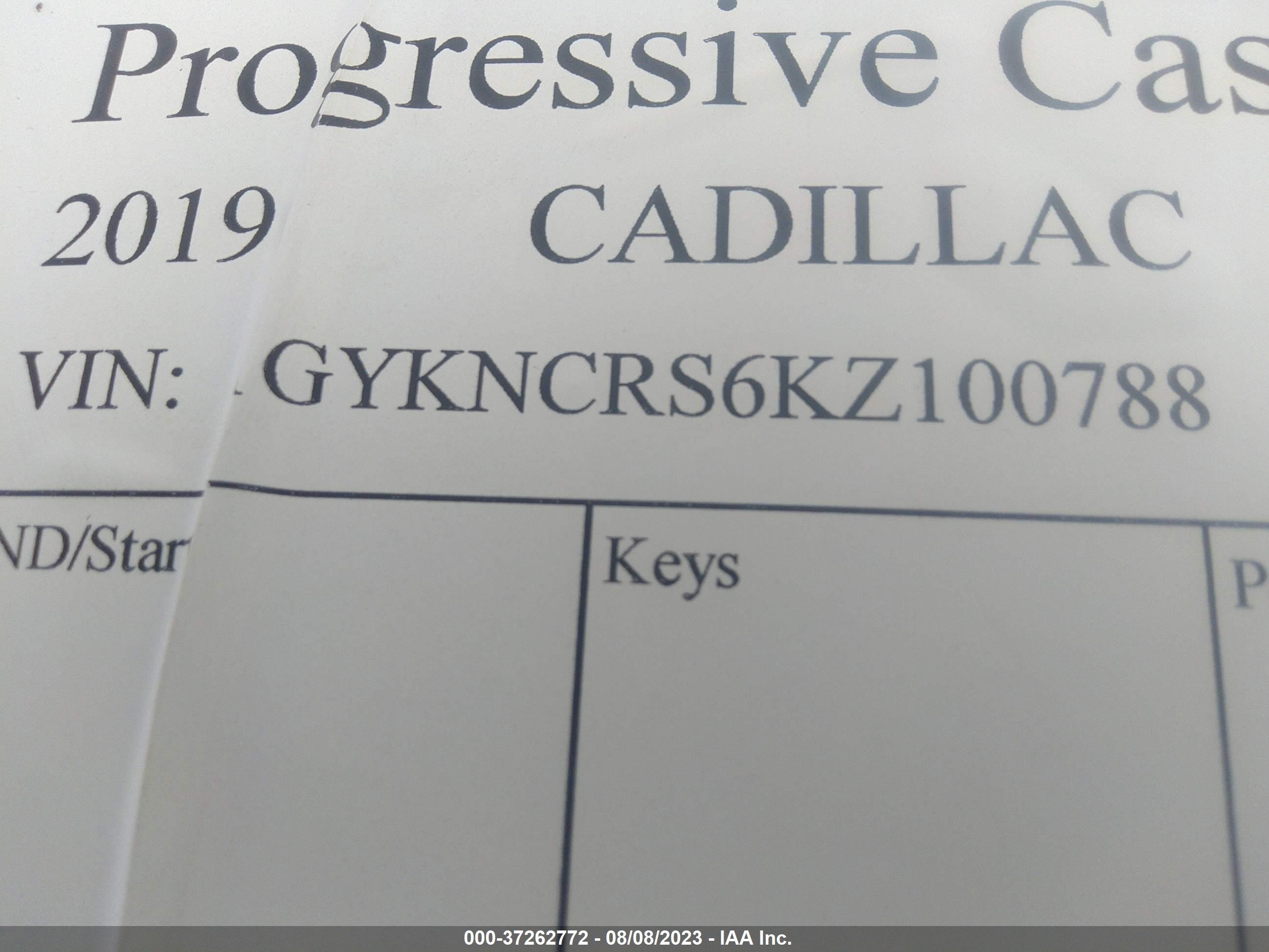 Photo 8 VIN: 1GYKNCRS6KZ100788 - CADILLAC XT5 