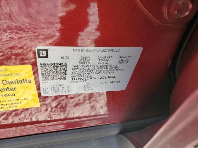 Photo 12 VIN: 1GYKNCRS6LZ214694 - CADILLAC XT5 PREMIU 