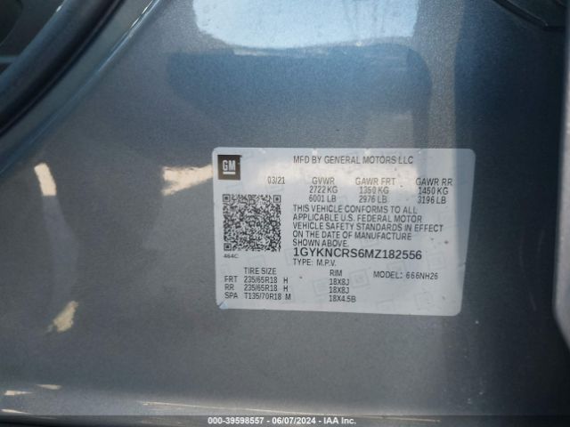 Photo 8 VIN: 1GYKNCRS6MZ182556 - CADILLAC XT5 