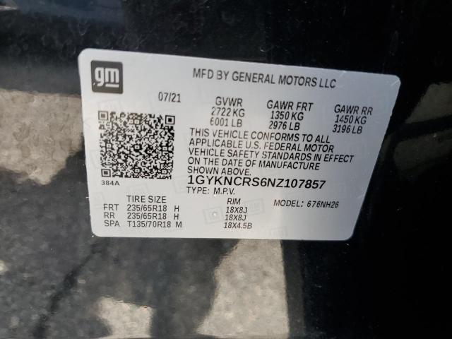 Photo 13 VIN: 1GYKNCRS6NZ107857 - CADILLAC XT5 PREMIU 