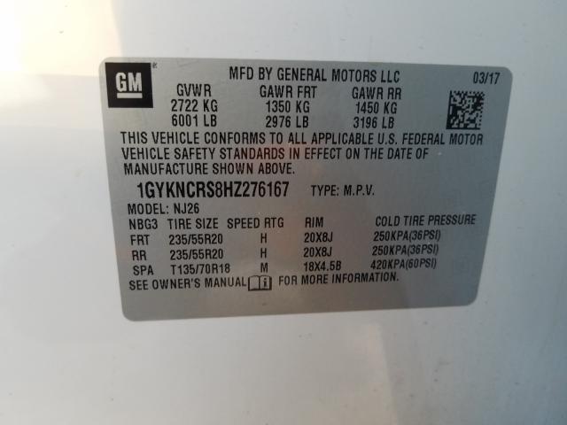 Photo 9 VIN: 1GYKNCRS8HZ276167 - CADILLAC XT5 