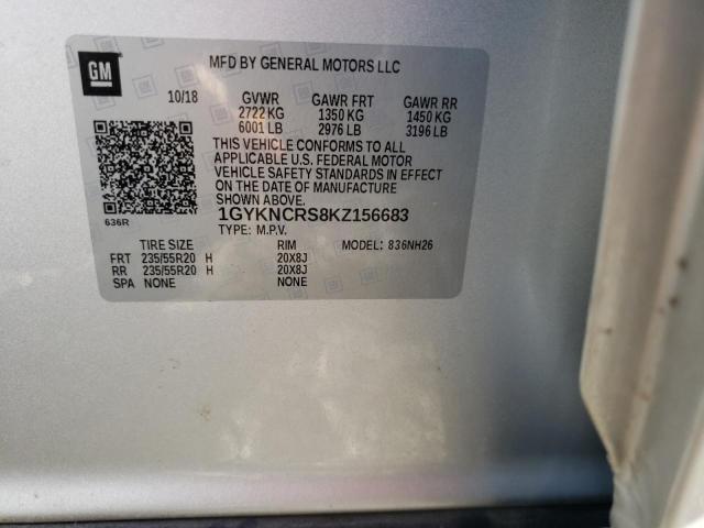 Photo 11 VIN: 1GYKNCRS8KZ156683 - CADILLAC XT5 