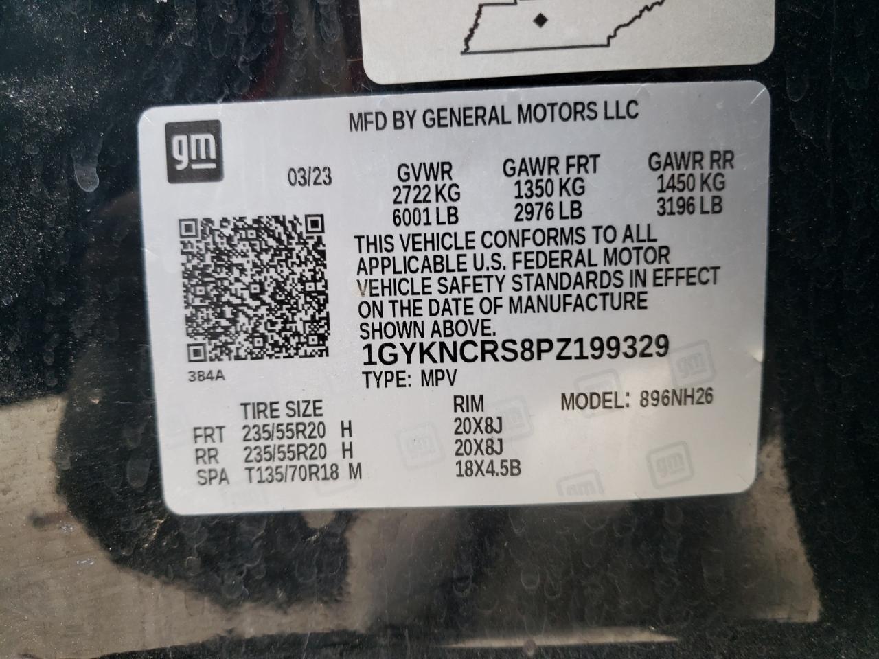 Photo 13 VIN: 1GYKNCRS8PZ199329 - CADILLAC XT5 