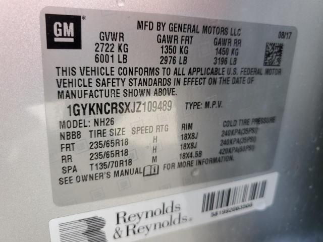 Photo 12 VIN: 1GYKNCRSXJZ109489 - CADILLAC XT5 