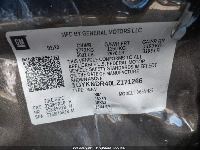 Photo 8 VIN: 1GYKNDR40LZ171266 - CADILLAC XT5 