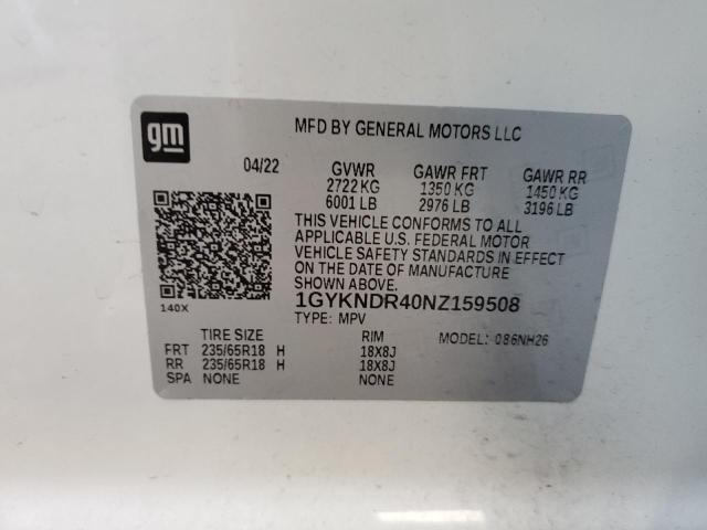 Photo 11 VIN: 1GYKNDR40NZ159508 - CADILLAC XT5 