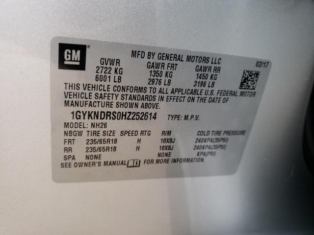 Photo 11 VIN: 1GYKNDRS0HZ252614 - CADILLAC XT5 