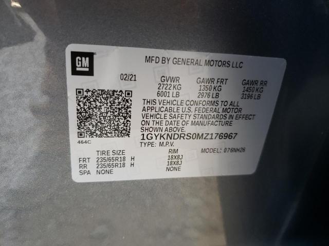 Photo 12 VIN: 1GYKNDRS0MZ176967 - CADILLAC XT5 PREMIU 