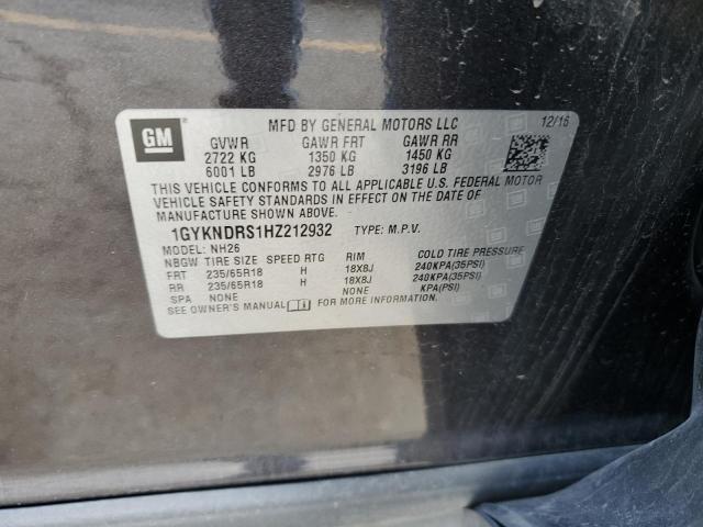 Photo 13 VIN: 1GYKNDRS1HZ212932 - CADILLAC XT5 