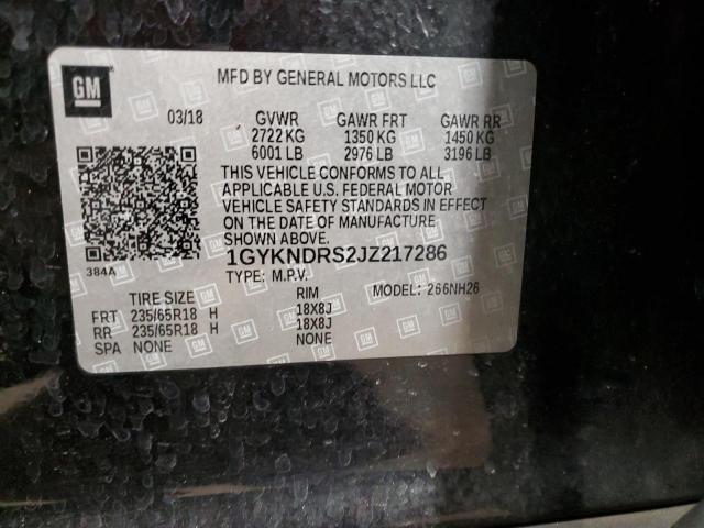 Photo 11 VIN: 1GYKNDRS2JZ217286 - CADILLAC XT5 