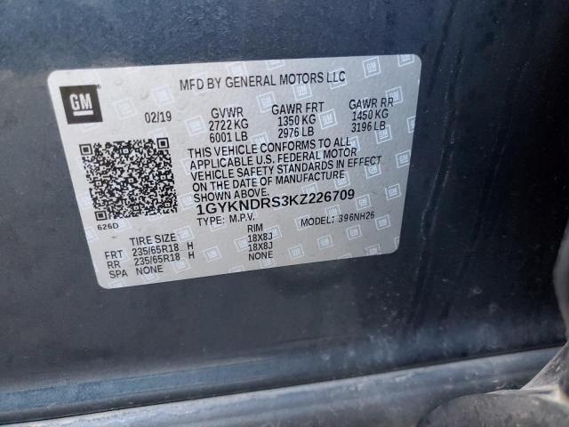 Photo 12 VIN: 1GYKNDRS3KZ226709 - CADILLAC XT5 