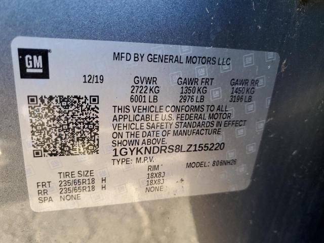 Photo 12 VIN: 1GYKNDRS8LZ155220 - CADILLAC XT5 PREMIU 