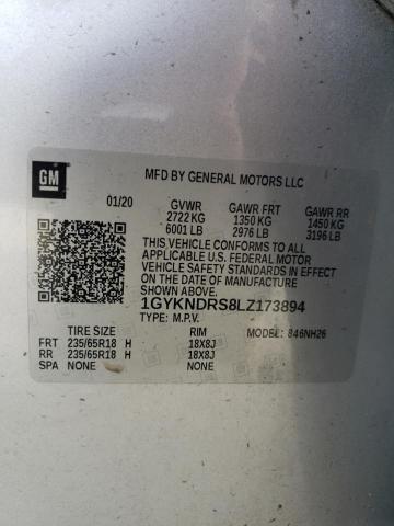 Photo 11 VIN: 1GYKNDRS8LZ173894 - CADILLAC XT5 PREMIU 