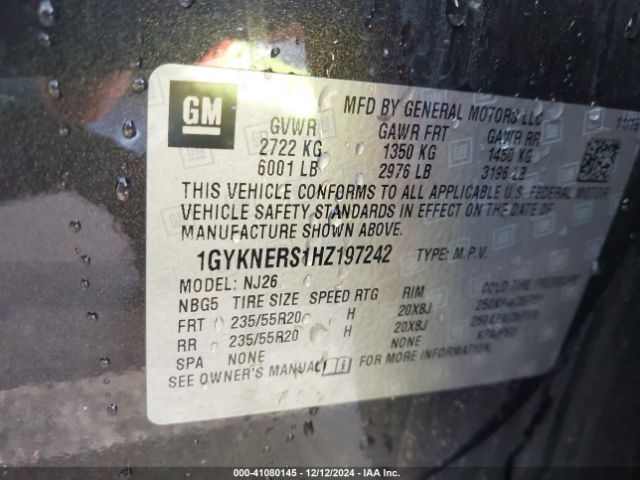 Photo 8 VIN: 1GYKNERS1HZ197242 - CADILLAC XT5 