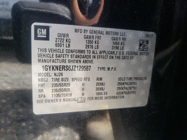 Photo 9 VIN: 1GYKNERS6JZ129587 - CADILLAC XT5 PREMIU 