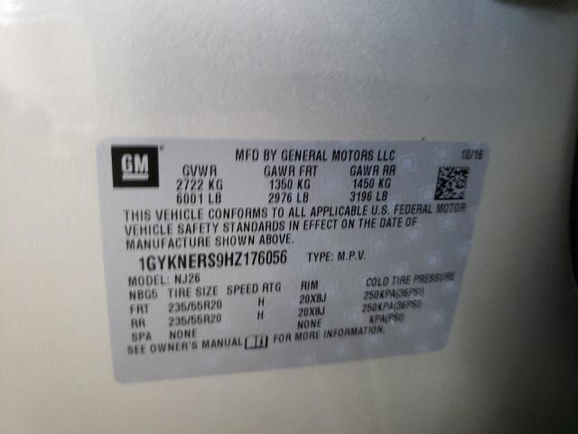 Photo 9 VIN: 1GYKNERS9HZ176056 - CADILLAC XT5 PREMIU 