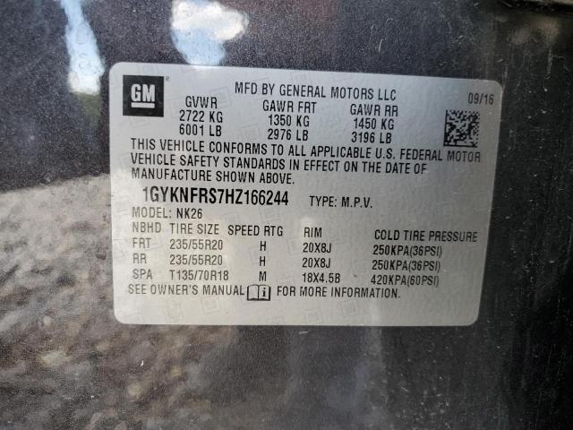 Photo 12 VIN: 1GYKNFRS7HZ166244 - CADILLAC XT5 