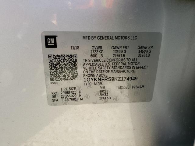 Photo 12 VIN: 1GYKNFRS9KZ174949 - CADILLAC XT5 PREMIU 