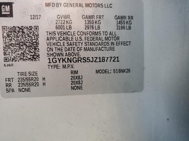 Photo 12 VIN: 1GYKNGRS5JZ187721 - CADILLAC XT5 