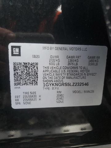 Photo 12 VIN: 1GYKNGRS5LZ232546 - CADILLAC XT5 SPORT 