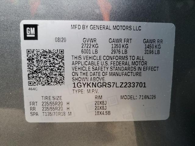 Photo 12 VIN: 1GYKNGRS7LZ233701 - CADILLAC XT5 