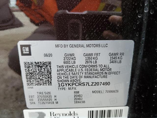 Photo 12 VIN: 1GYKPCRS7LZ207490 - CADILLAC XT6 PREMIU 