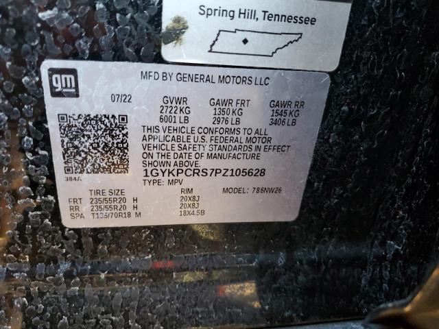 Photo 12 VIN: 1GYKPCRS7PZ105628 - CADILLAC XT6 PREMIU 