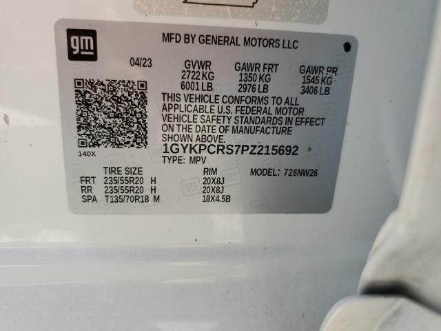 Photo 13 VIN: 1GYKPCRS7PZ215692 - CADILLAC XT6 PREMIU 