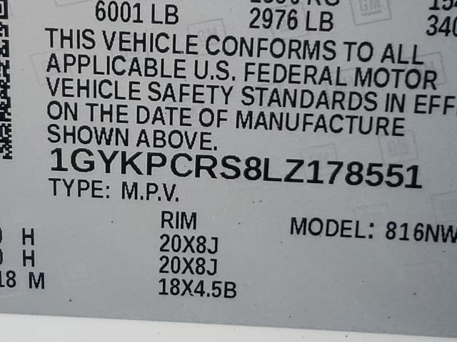 Photo 9 VIN: 1GYKPCRS8LZ178551 - CADILLAC XT6 PREMIU 