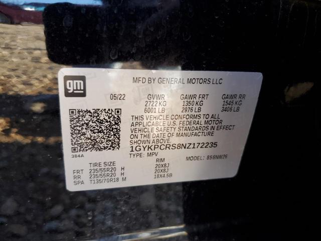 Photo 11 VIN: 1GYKPCRS8NZ172235 - CADILLAC XT6 