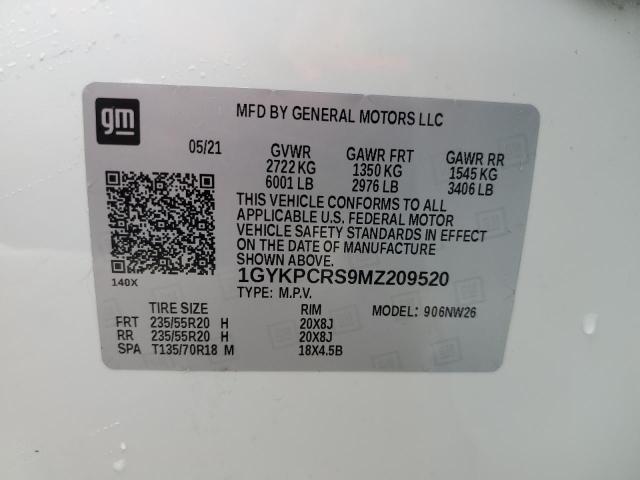 Photo 12 VIN: 1GYKPCRS9MZ209520 - CADILLAC XT6 PREMIU 