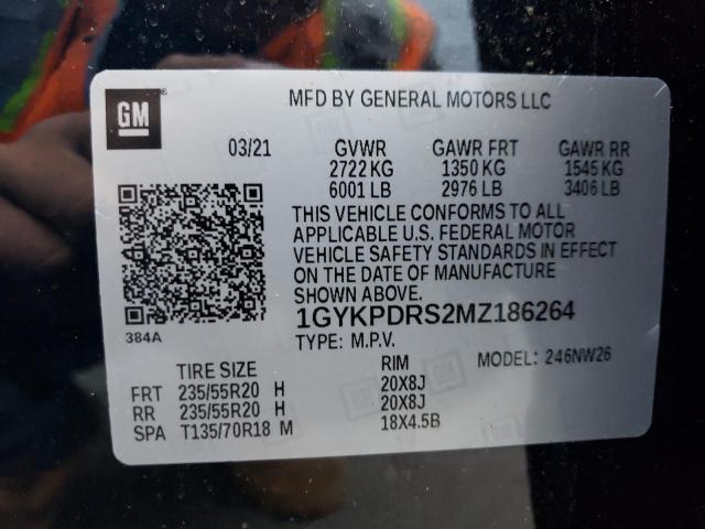 Photo 12 VIN: 1GYKPDRS2MZ186264 - CADILLAC XT6 PREMIU 