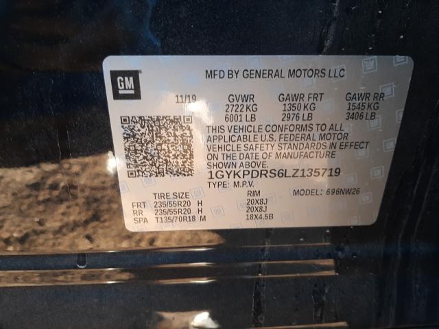 Photo 9 VIN: 1GYKPDRS6LZ135719 - CADILLAC XT6 PREMIU 