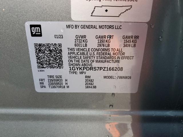 Photo 12 VIN: 1GYKPDRS7PZ166208 - CADILLAC XT6 PREMIU 