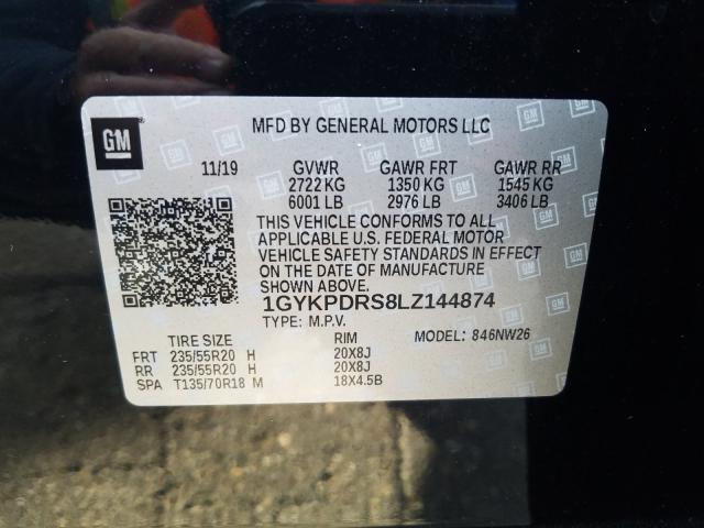 Photo 9 VIN: 1GYKPDRS8LZ144874 - CADILLAC XT6 PREMIU 