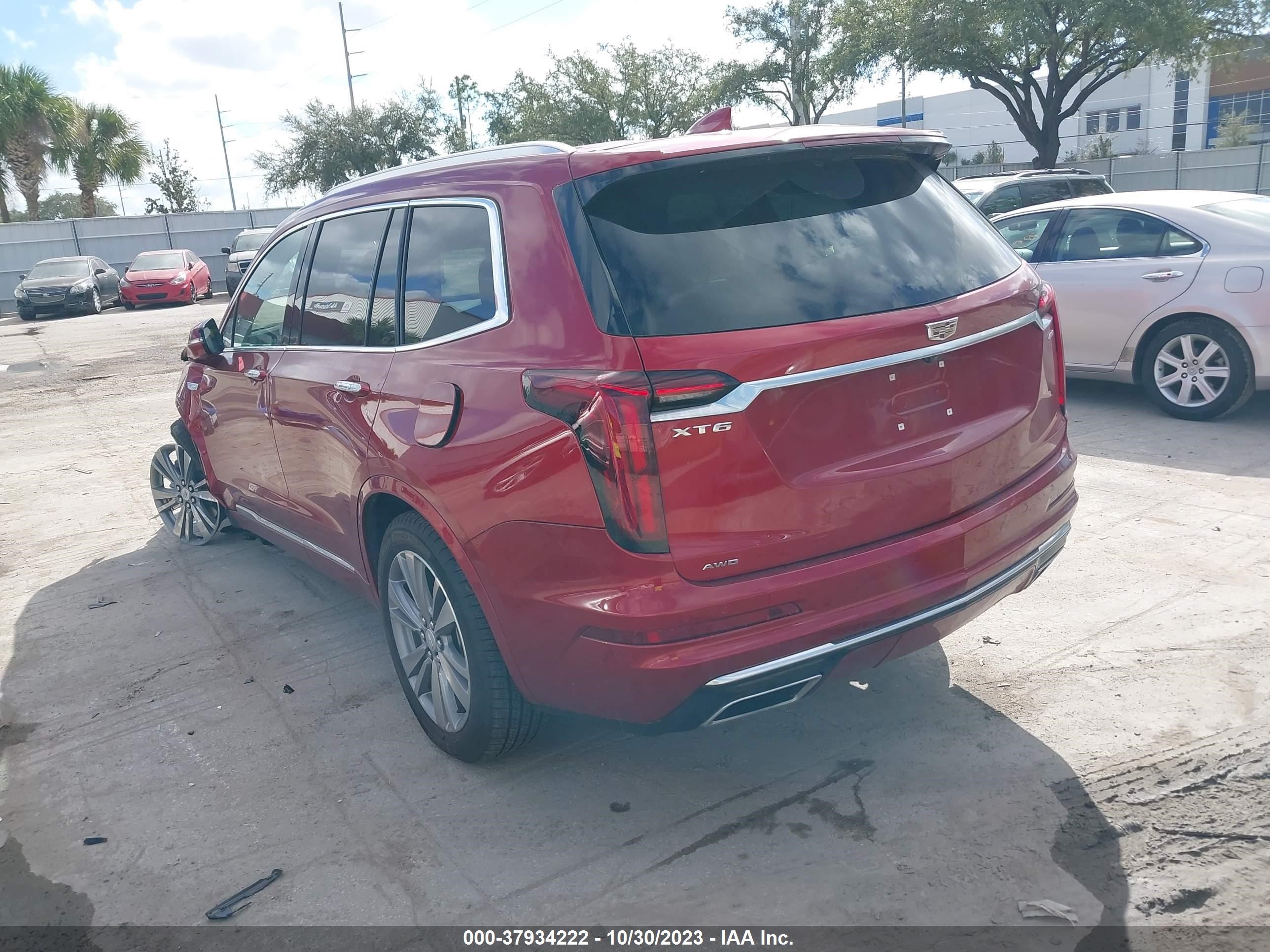 Photo 2 VIN: 1GYKPDRS8PZ131287 - CADILLAC XT6 