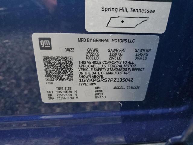 Photo 13 VIN: 1GYKPGRS7PZ135042 - CADILLAC XT6 SPORT 