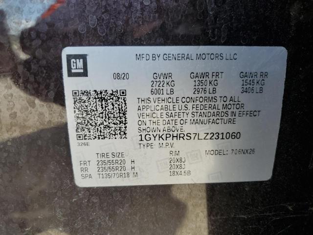 Photo 12 VIN: 1GYKPHRS7LZ231060 - CADILLAC XT6 SPORT 