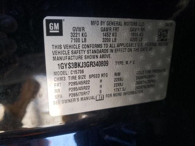 Photo 9 VIN: 1GYS3BKJ3GR340809 - CADILLAC ESCALADE L 