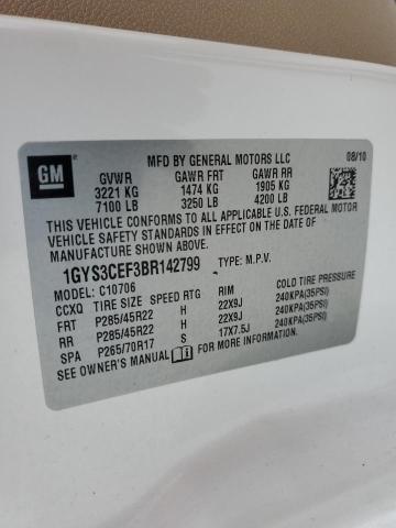 Photo 12 VIN: 1GYS3CEF3BR142799 - CADILLAC ESCALADE 