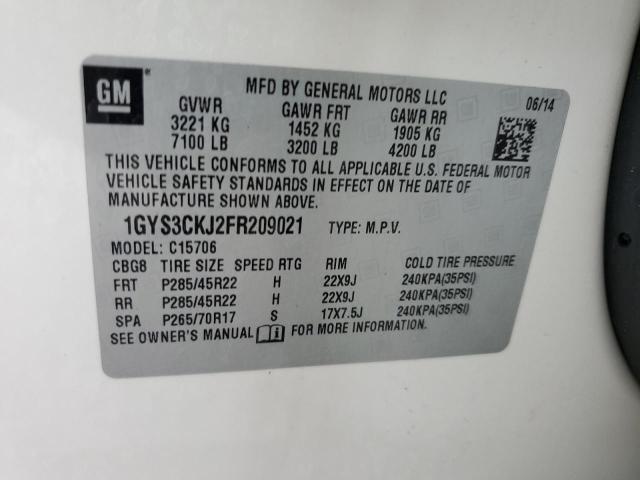 Photo 13 VIN: 1GYS3CKJ2FR209021 - CADILLAC ESCALADE P 