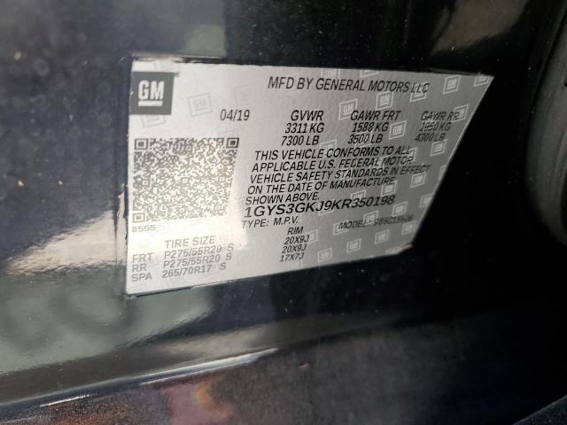 Photo 13 VIN: 1GYS3GKJ9KR350198 - CADILLAC ESCALADE E 