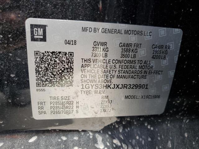 Photo 12 VIN: 1GYS3HKJXJR329901 - CADILLAC ESCALADE E 