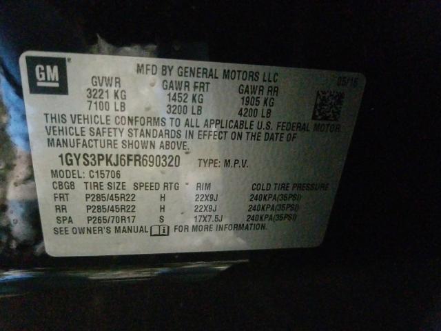 Photo 9 VIN: 1GYS3PKJ6FR690320 - CADILLAC ESCALADE P 