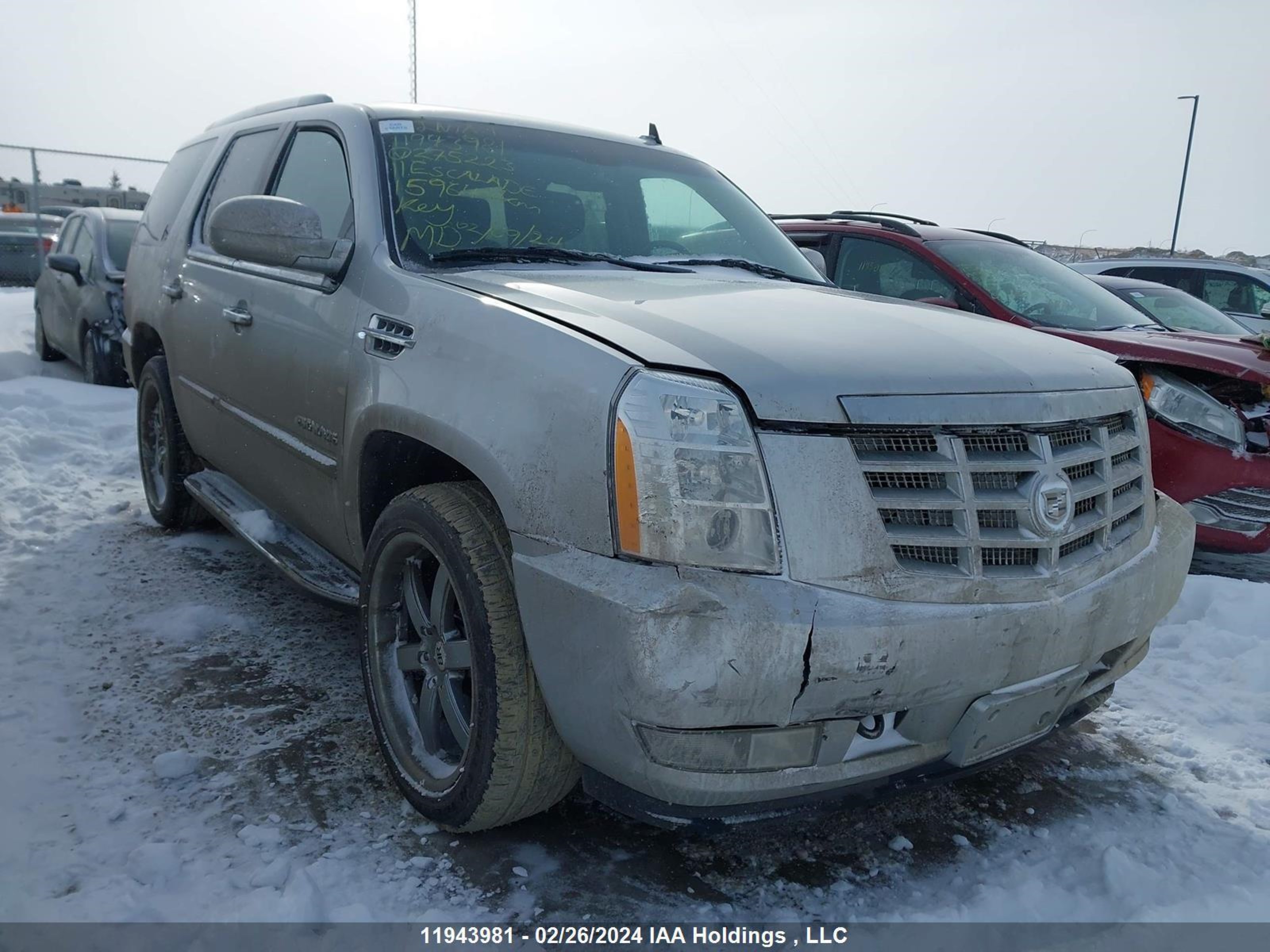 Photo 5 VIN: 1GYS4BEF2BR275223 - CADILLAC ESCALADE 