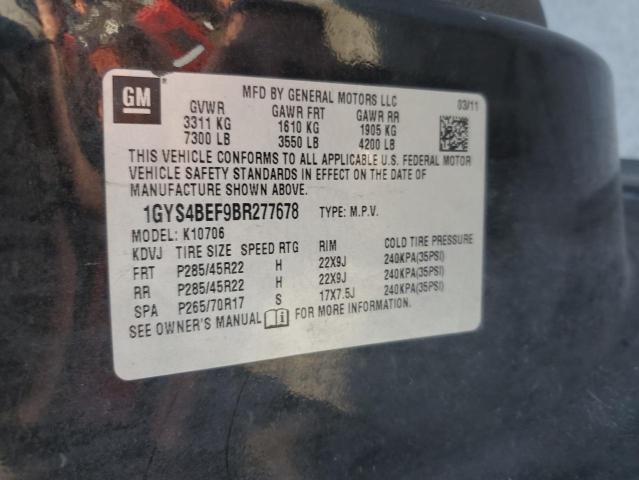 Photo 12 VIN: 1GYS4BEF9BR277678 - CADILLAC ESCALADE L 