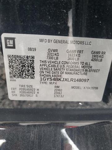 Photo 12 VIN: 1GYS4BKJXLR148097 - CADILLAC ESCALADE L 